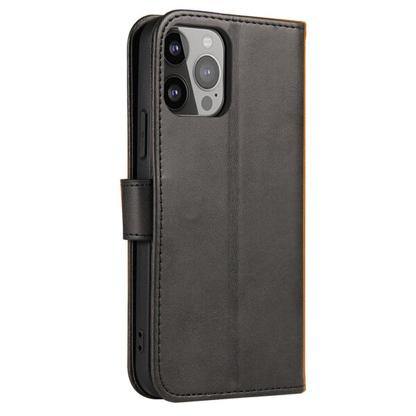 Hurtel Magnet Case for Nothing Phone 1 Cover with Flip Wallet Stand Black