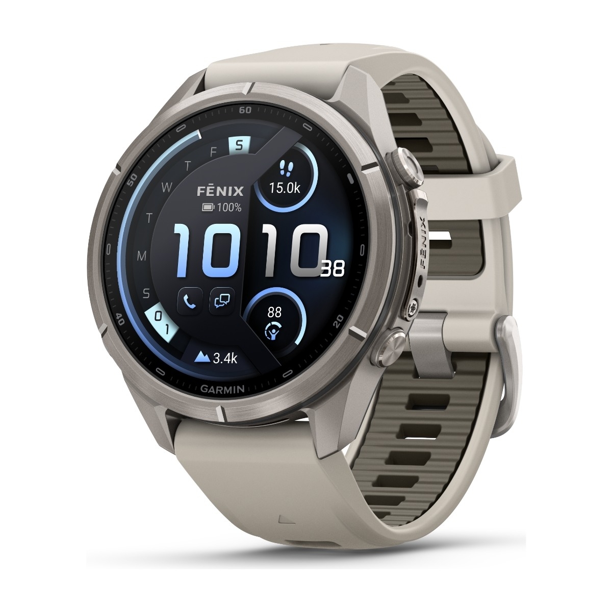 Garmin Fenix 9 Pro inReach älykello 43mm (titaani)