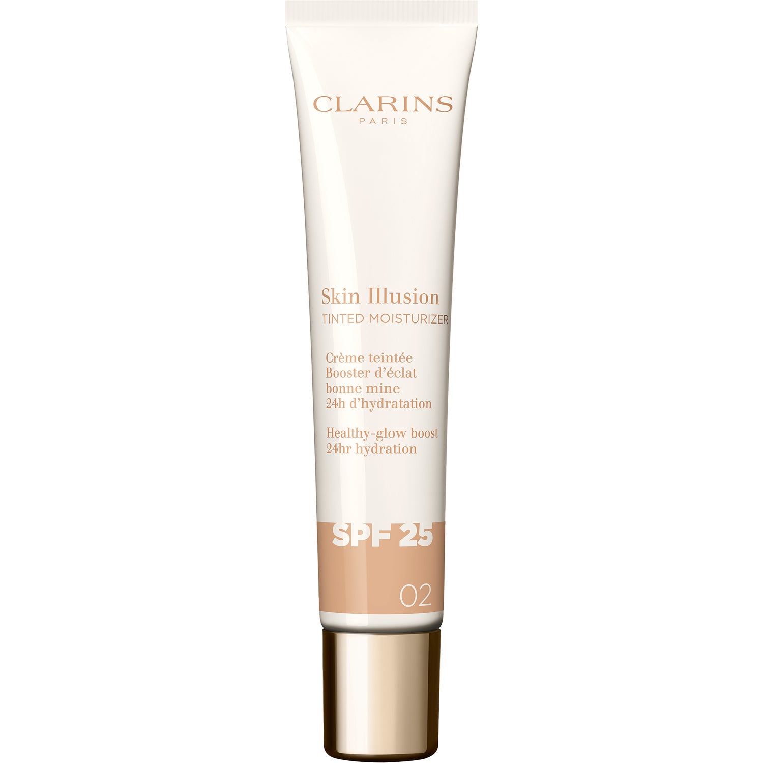 Clarins Skin Illusion Tinted Moisturizer SPF25 02 40 ml