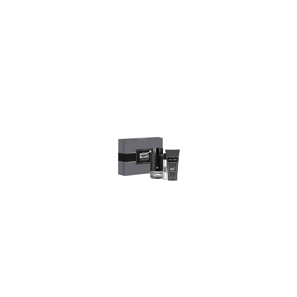 Montblanc Explorer Eau De Parfum -lahjapakkaus Eau De Parfum Spray 100 ML + suihkugeeli 100 ML + Eau De Parfum Spray 7,5 ML