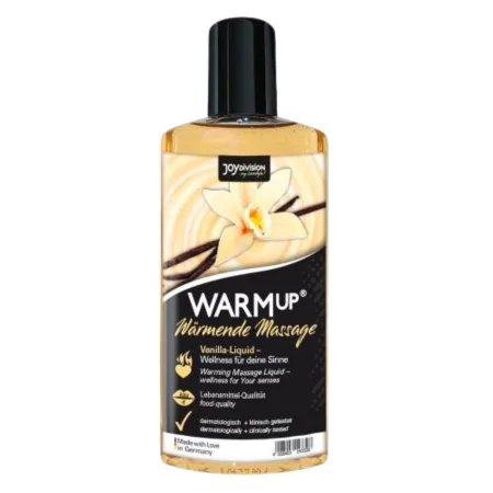 JoyDivision Warm Up hierontaöljy Vanillia - 150ml