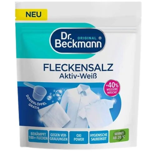 Dr. Beckmann Active White Tahranpoistosuola & Pyykin Tehostaja – 400 g