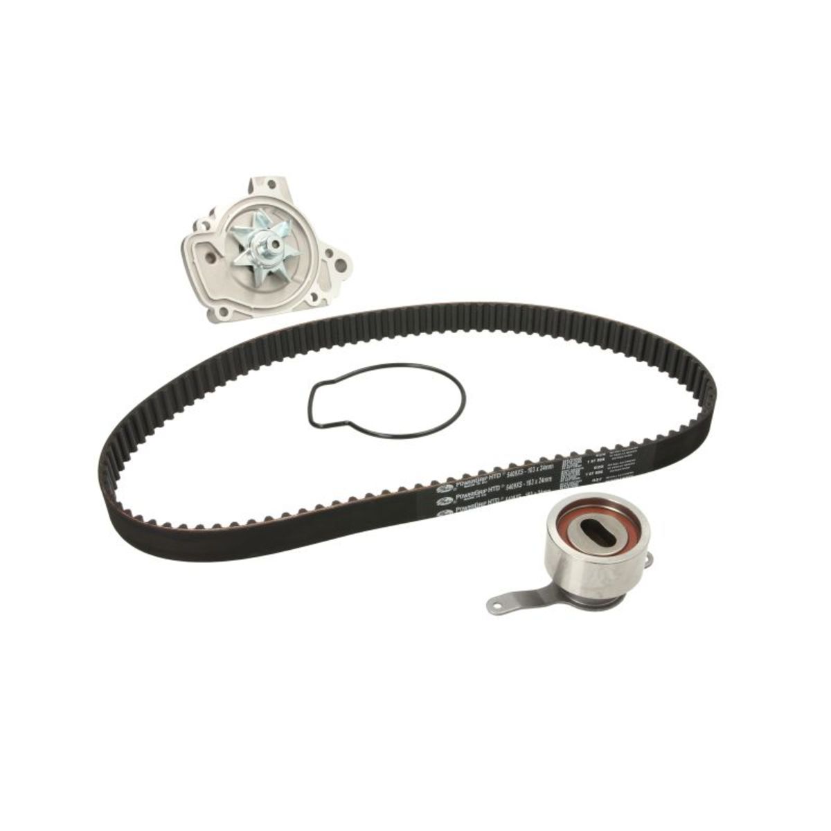 Vesipumppu + jakohihnasarja GATES KP15409XS-1