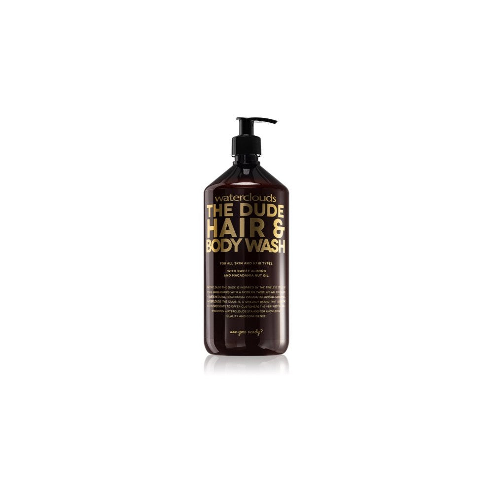 Waterclouds The Dude suihkugeeli ja shampoo 2 in 1 1000 ml