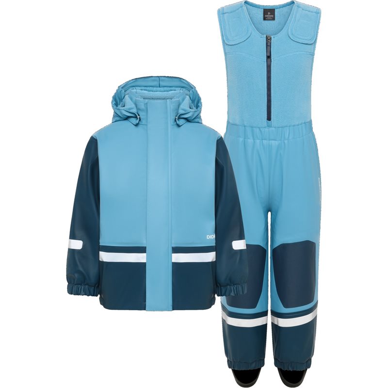 Didriksons Boardman Kids' Set Galon Winter Blue - 100