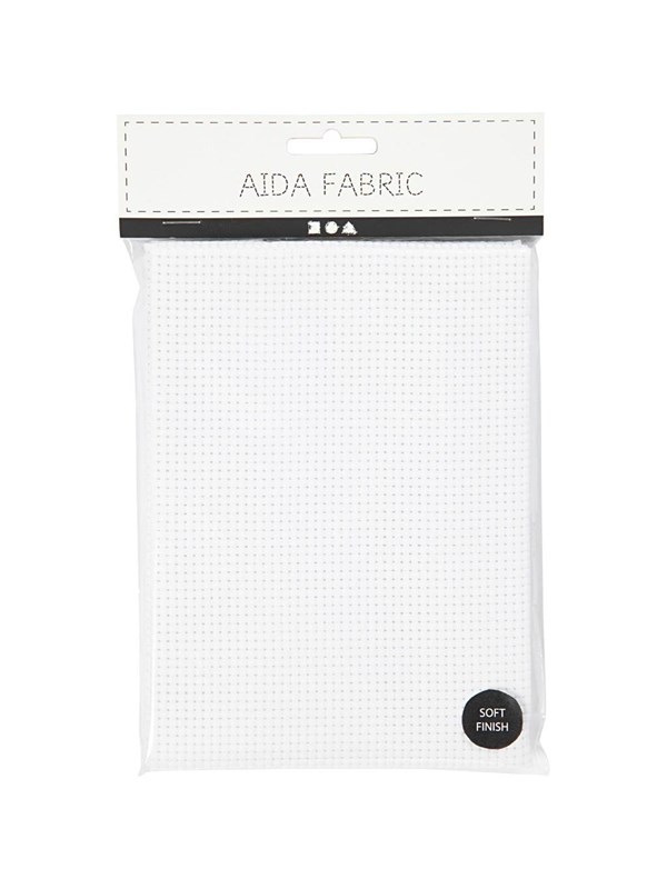 Creativ Company - Aida White 35 Squares per 10 cm 50x50cm