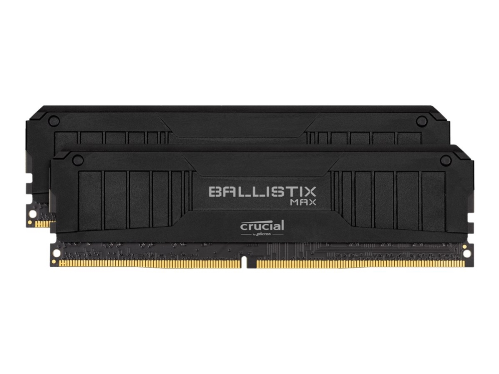 Ballistix MAX - DDR4 - sarja - 16 GB: 2 x 8 GB - DIMM 288-PIN - 5100 MHz / PC4-40800 - CL19 - 1,5 V - puskuroimaton - ei-ECC - musta