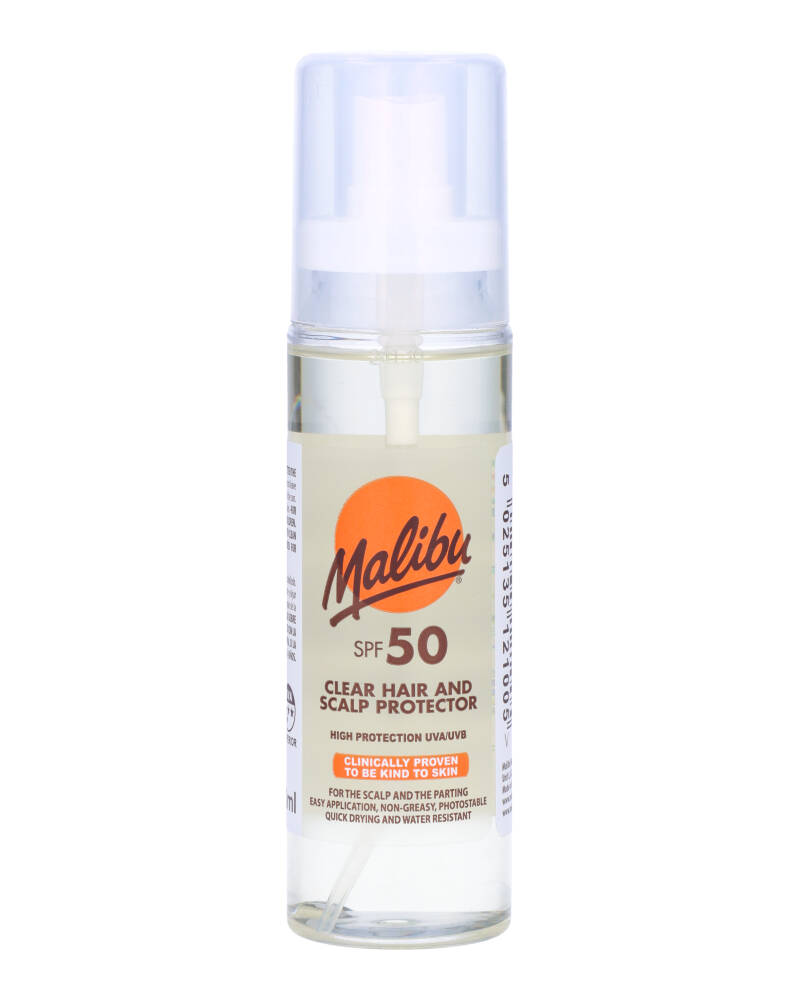 Malibu Clear Hair and Scalp Protector SPF50 100ml