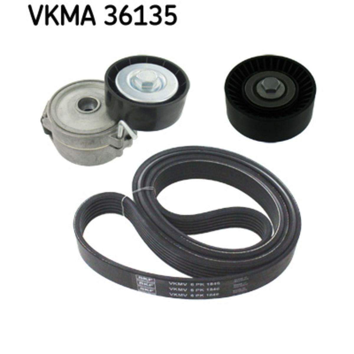 Moniurahihnasarja SKF VKMA 36135