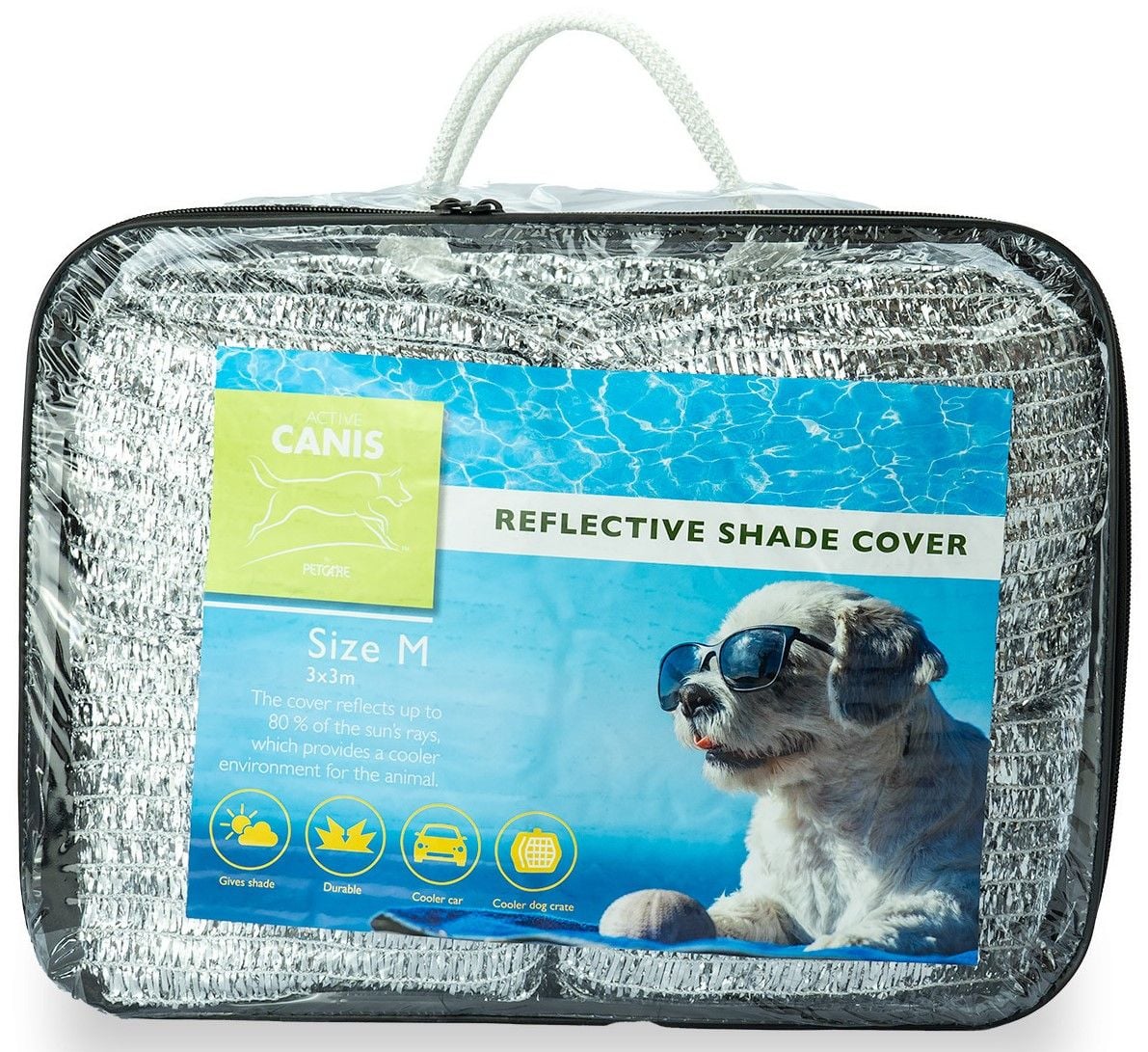 Active Canis hopeapeite, 3 x 3 m