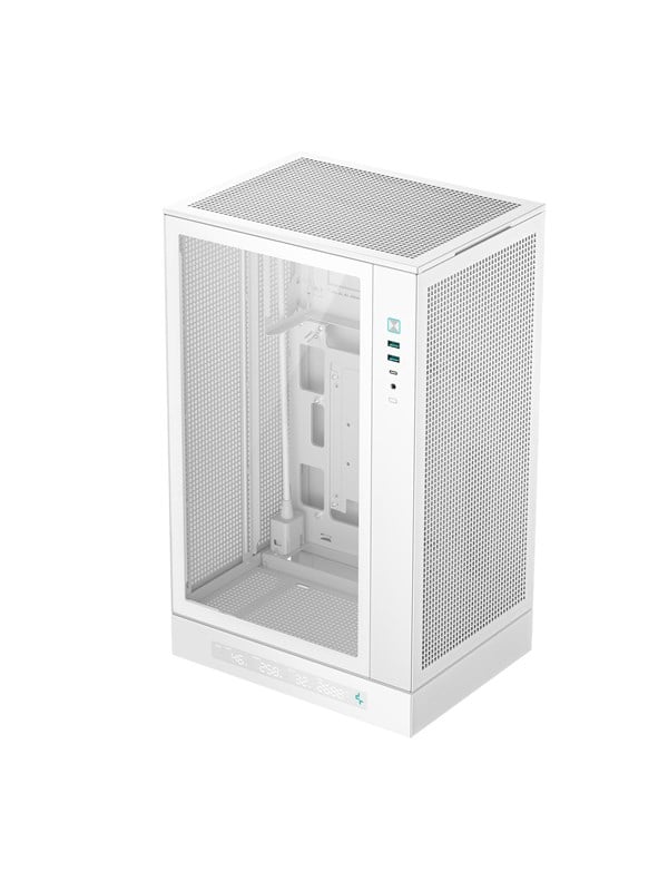 Deepcool CH270 Digital -minitornikotelo ikkunalla, valkoinen