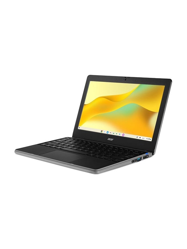Acer Chromebook 311 C725-TCO – Kompanio 540, jopa 2,6 GHz - Chrome OS - Mali-G57 MC2 - 4 GB RAM - 32 GB eMMC - 11,6 tuuman IPS-näyttö, 1366 x 768 - Wi-Fi 6E - liuskekivimusta - näppäimistö: pohjoismainen