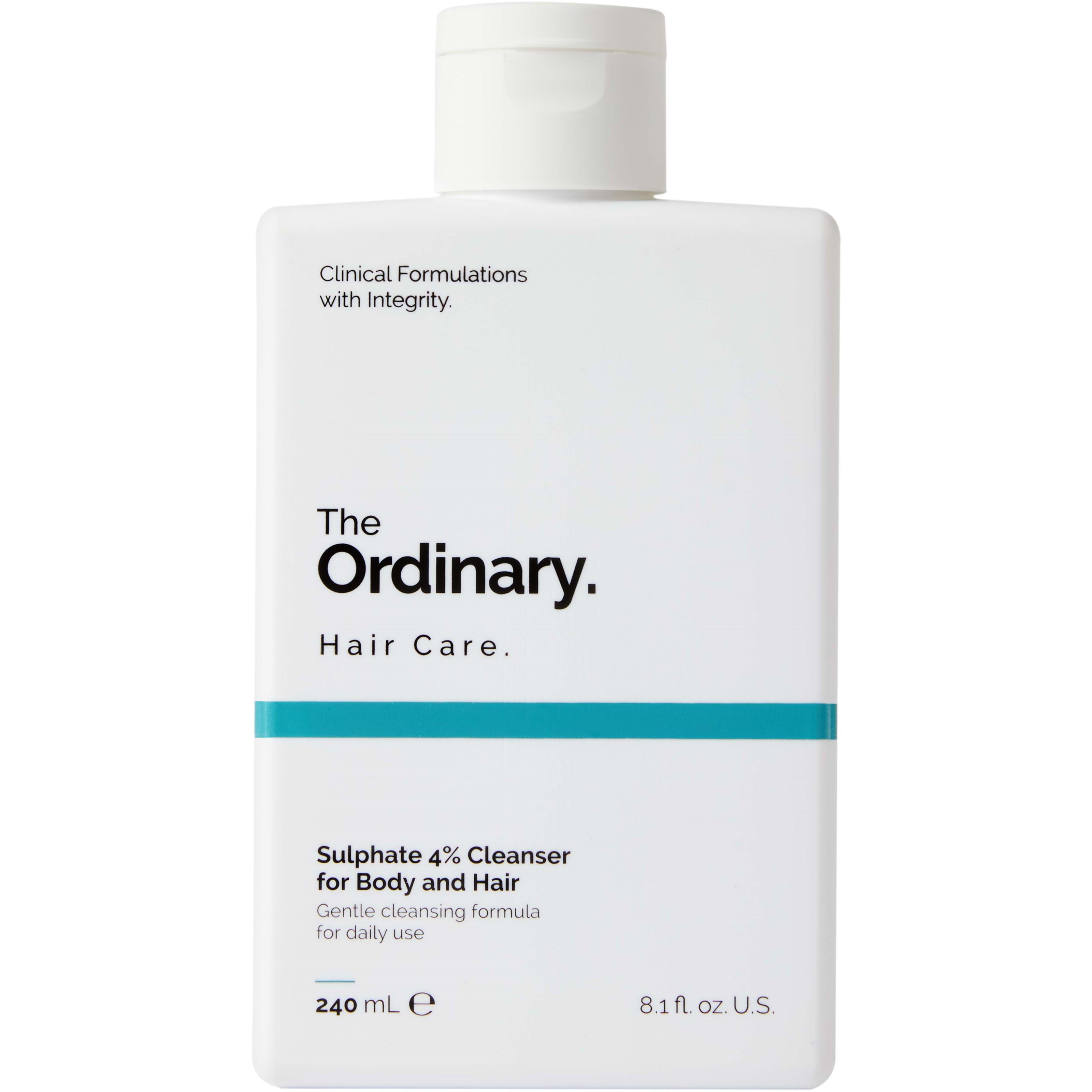 The Ordinary Hair Care 4% Sulphate Cleanser for Body and Hair 240 ml