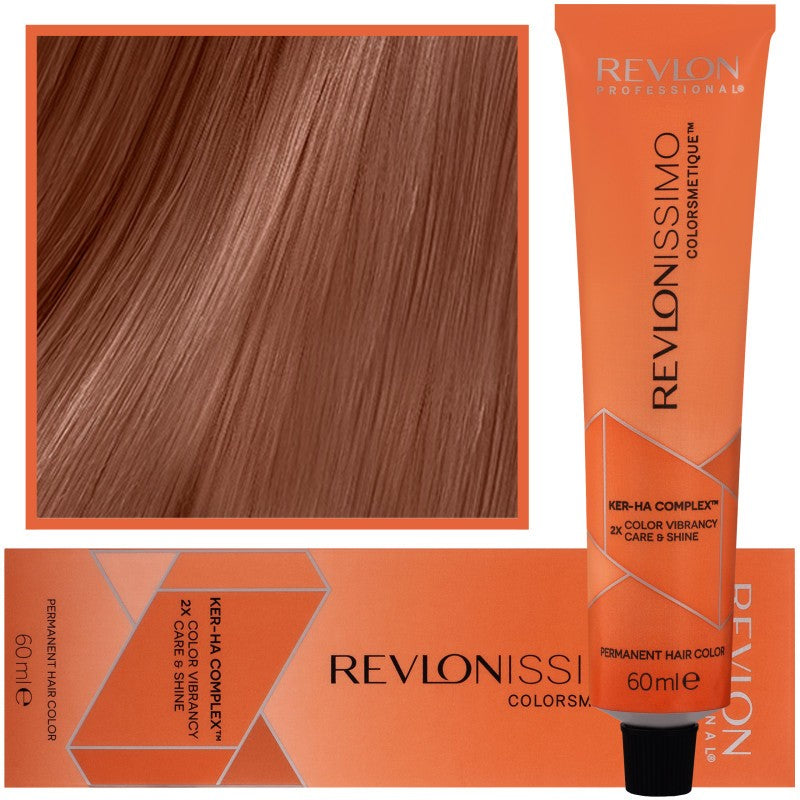 Revlon Revlonissimo Colorsmetique Hiusväri 60ml 7.45 | Keskivaalea mahonki-kupari