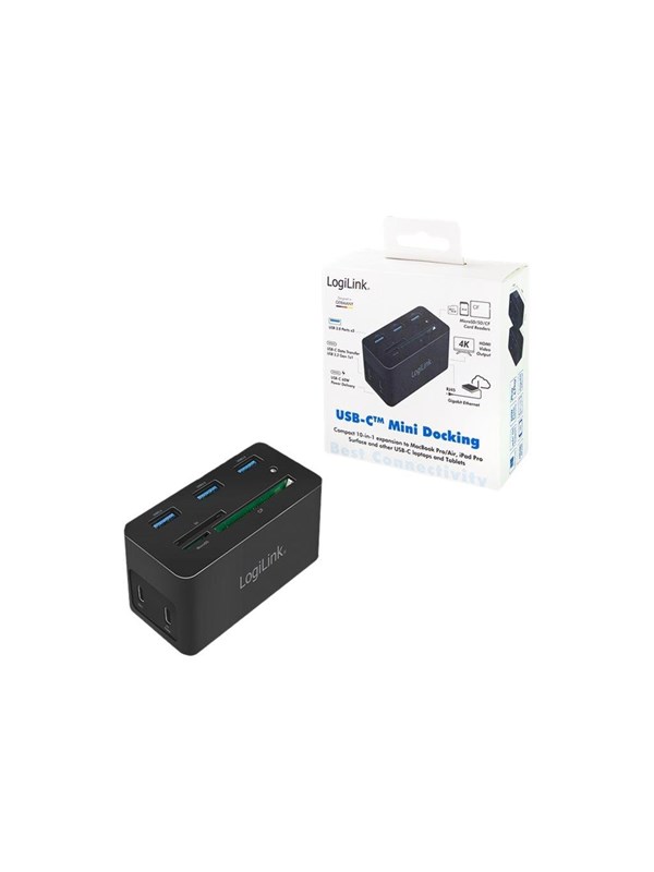 PC/Mac minitelakka HDMI, USB-C, USB