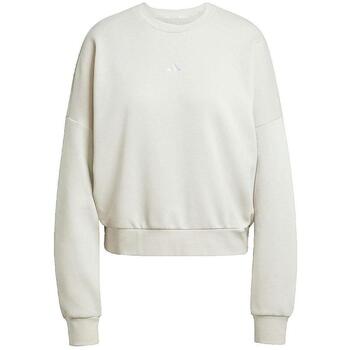 ADIDAS SPORTSWEAR Urheilullinen collegepaita 'ESSENTIALS SMALL LOGO FEEL COZY' vaaleanharmaa