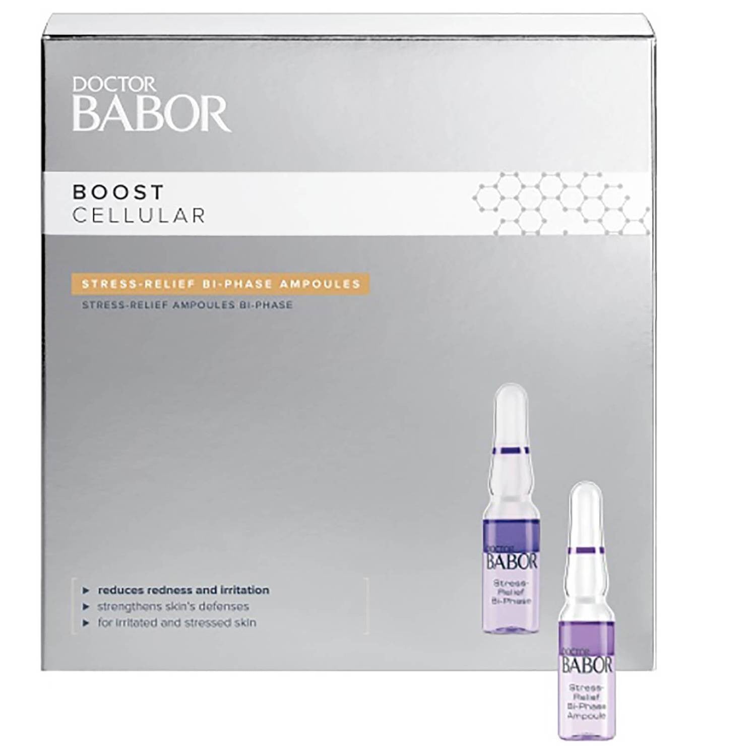 Doctor babor Set Boost Cellular Vitamiini E Rauhoittava Seerumi Anti-Kasvojen punoitukseen 14 kpl 1 ml