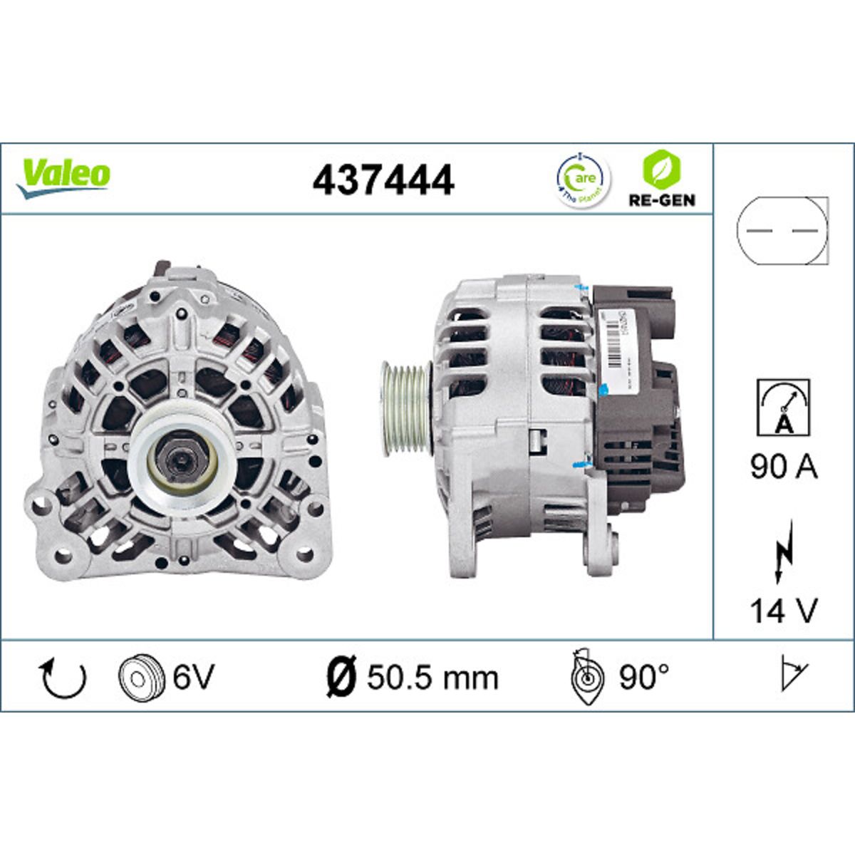 Laturi VALEO 437444