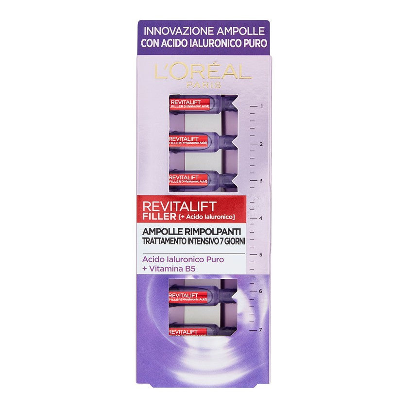 L'oréal paris Ampolle X7 Rimpolpanti E Idratanti Revitalift Filler — Siero viso