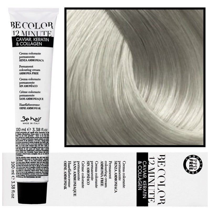 Be Hair Be Color Hiusväri 12 minuuttia 100ml 10,1 | Erittäin vaalea tuhka blondi Extra