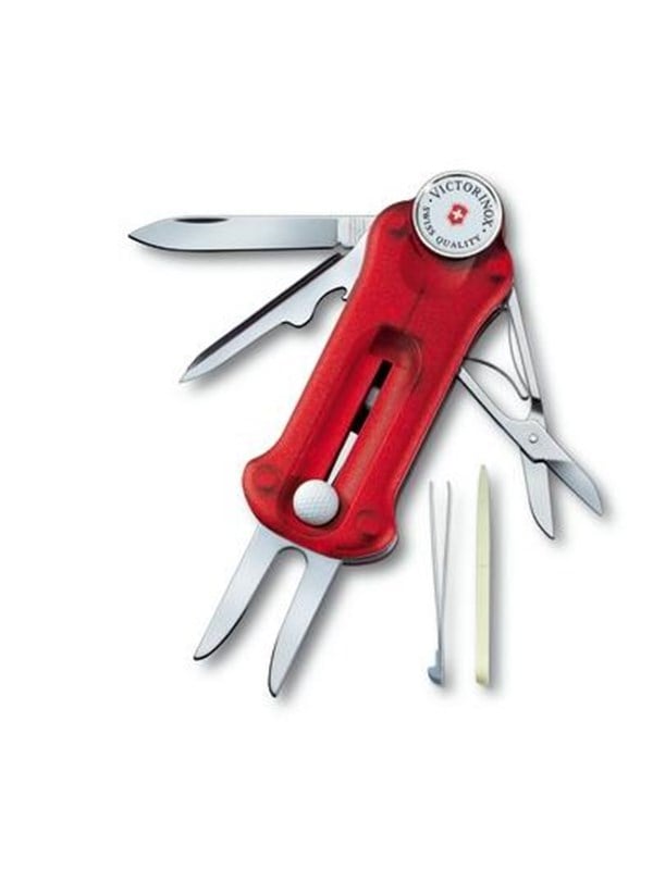 Victorinox Golf Tool -monitoimityökalu, punainen, 91 mm