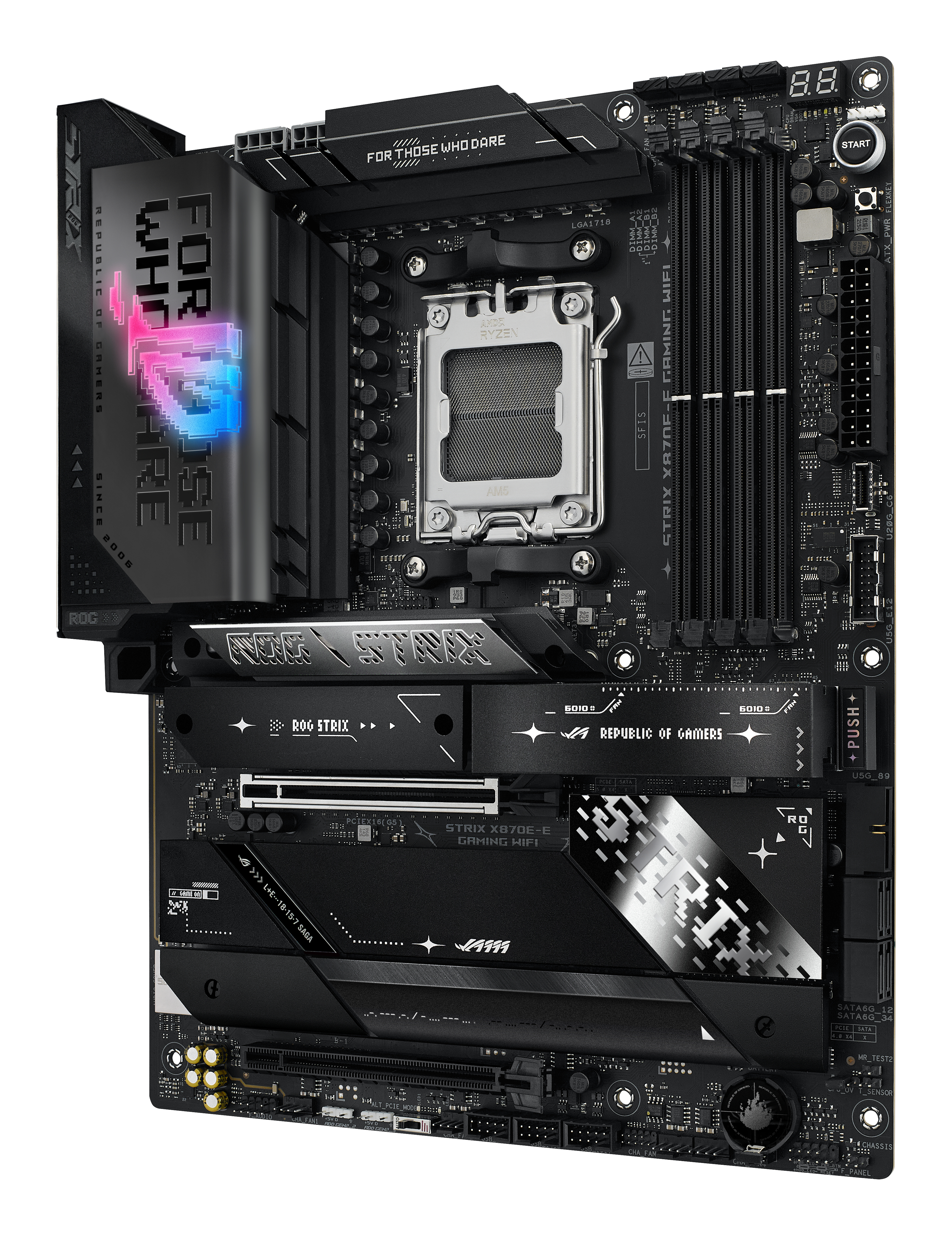 Asus ROG STRIX X870E-E GAMING WiFi 7 AM5 ATX -emolevy