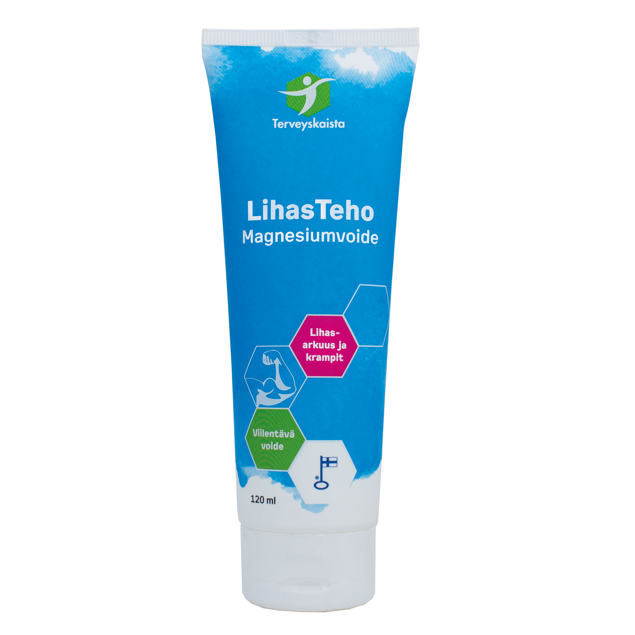 Terveyskaista LihasTeho magnesiumvoide 120 ml
