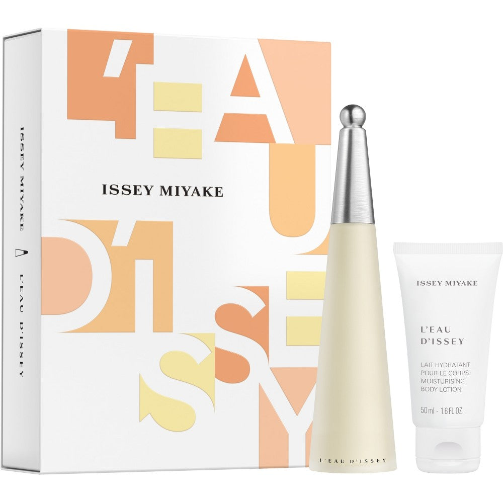 Issey Miyake L'Eau d'Issey naisten lahjasetti vartalomaito 50 ml + Eau de Toilette 50 ml