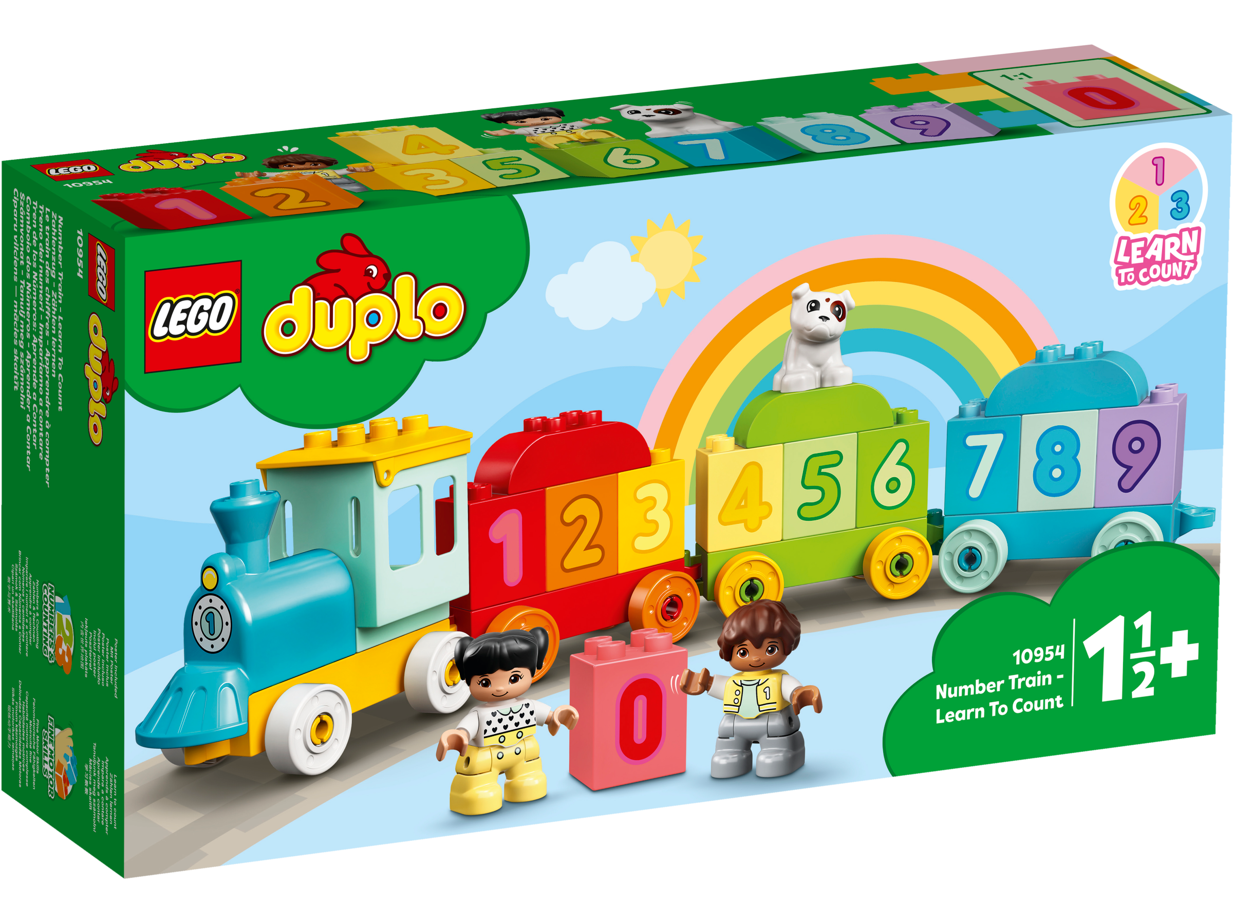 LEGO DUPLO 10954 Numerojuna - opi laskemaan