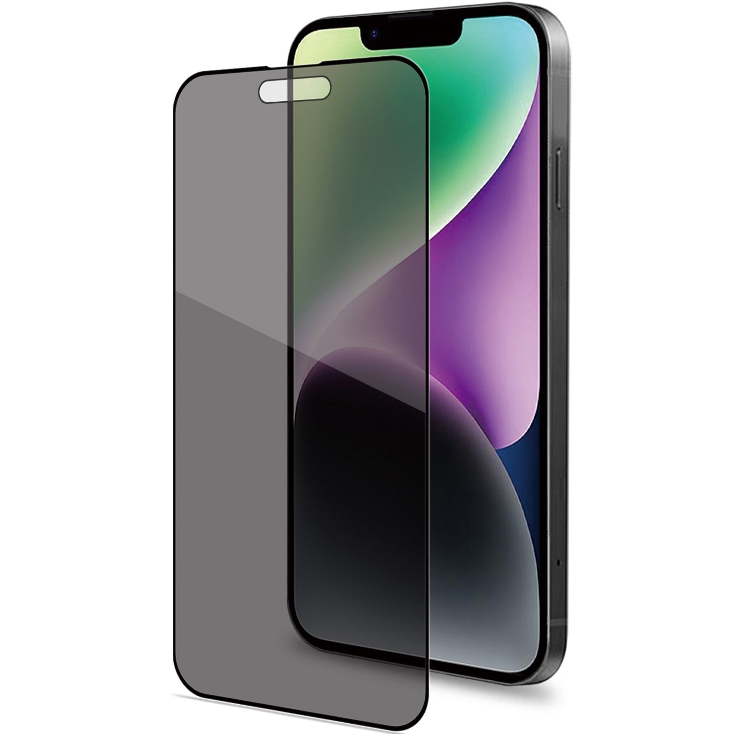 Celly Privacy Skärmskydd Härdat glas iPhone 15