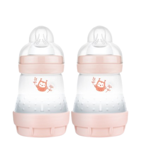 MAM Easy Start Anti Colic Pink Bottle – 2 x 160 ml