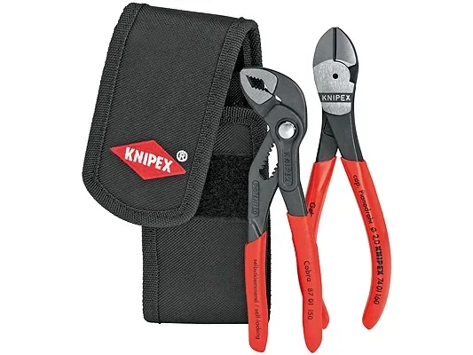 KNIPEX Minipihtisarjat, työkaluvyölaukussa
