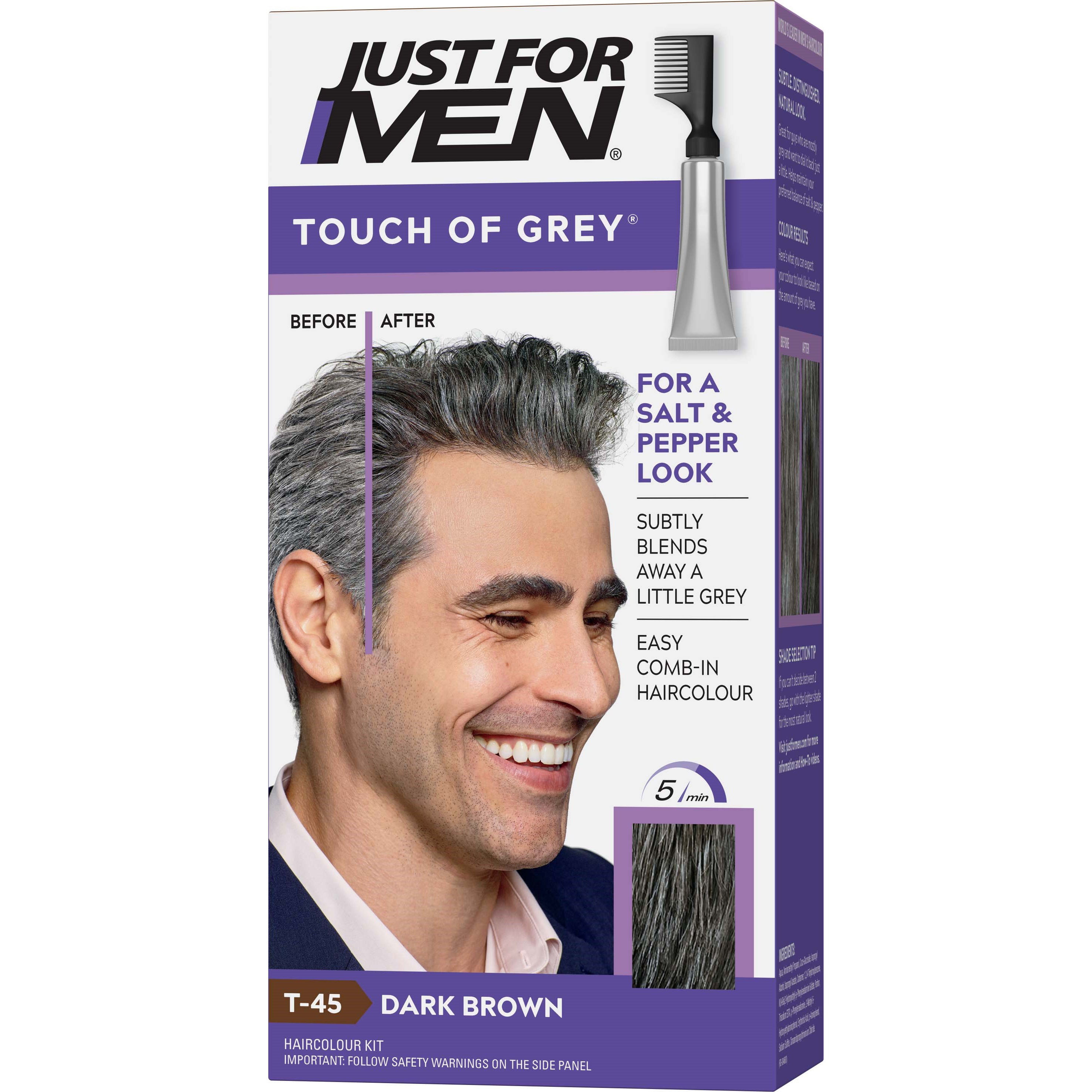 Just for Men Touch Of Grey - Dark Brown T45