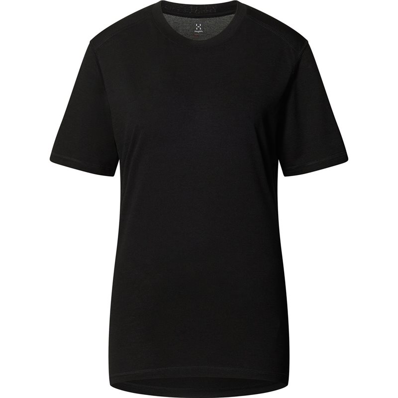 Haglöfs Kaise Wool Tee Women True Black - L
