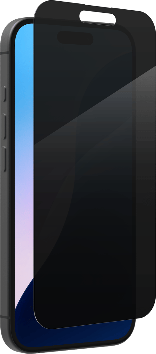 ZAGG InvisibleShield Glass Elite Privacy for Apple iPhone 15 / 16