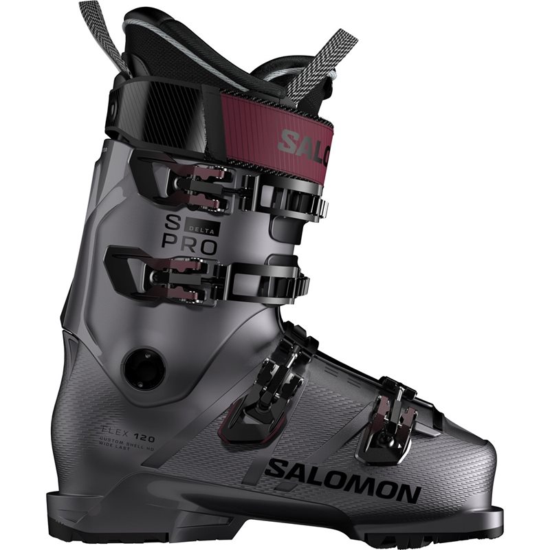 Salomon S/Pro Delta 120 Gw Beluga Met./Beluga Met./Burgundy Me - 27/27.5