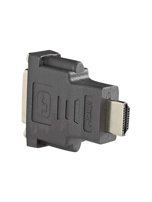 Nedis HDMITM -sovitin | HDMITM liitin | DVI-D 24+1-Pin Naaras | Kullattu | Suora | ABS-Muovi | Antrasiitti | 1 kpl | Laatikko