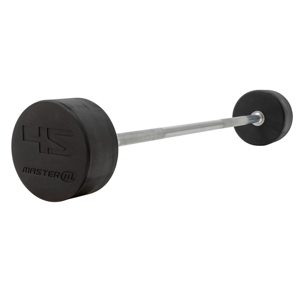 Master Fitness Fast skivstång, Fast skivstång, 45 kg