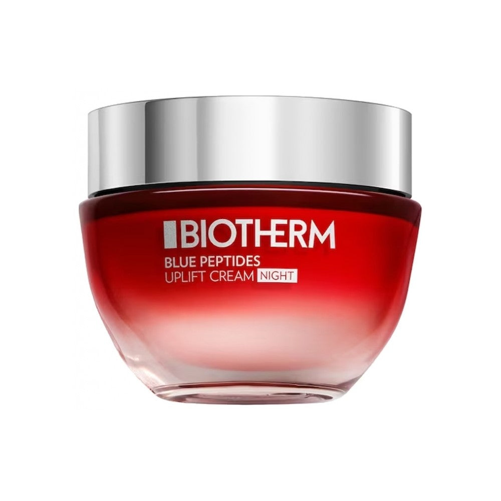 Biotherm blue peptides punalevä anti-aging kiinteyttävä yövoide 50ml