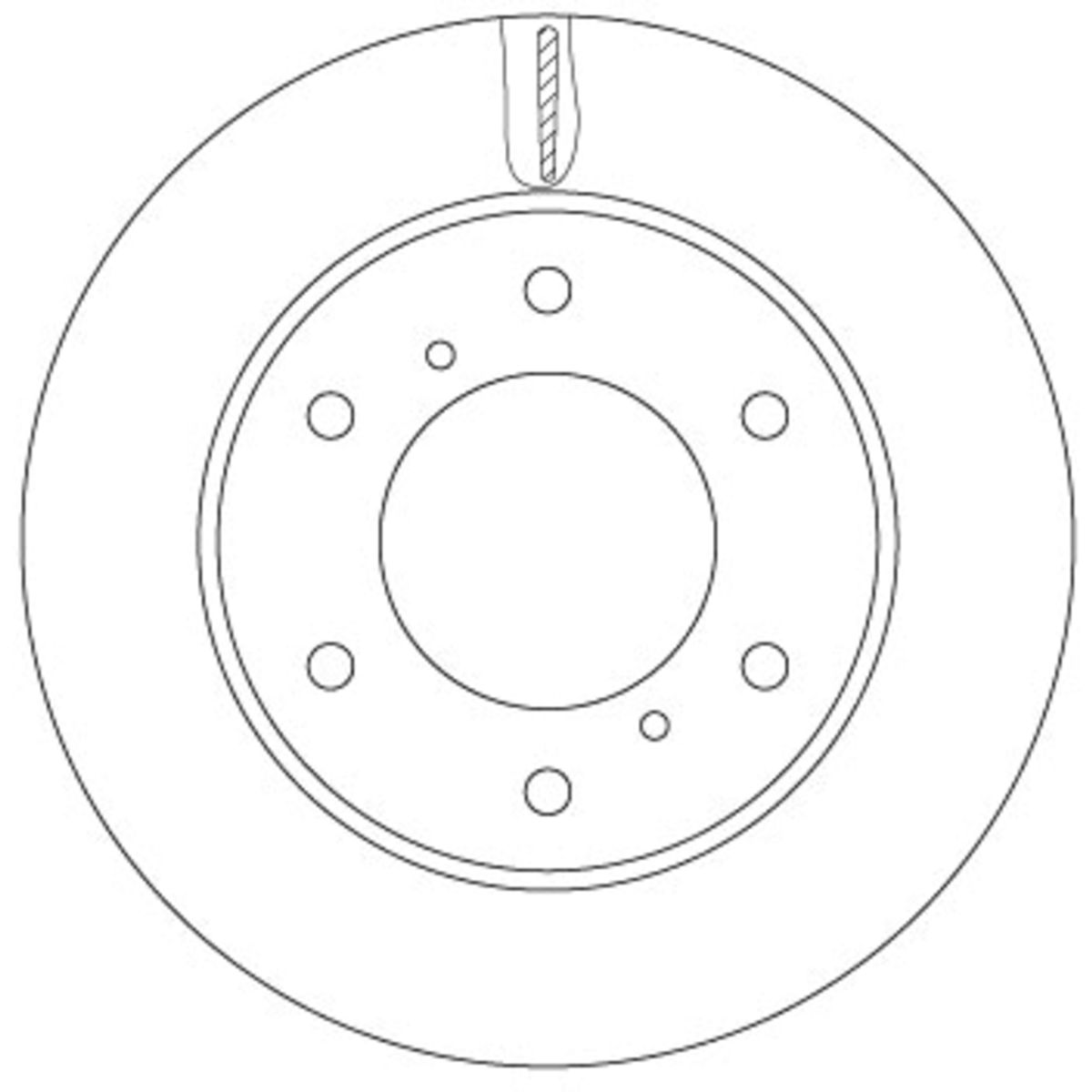 Jarrulevy TRW DF6735