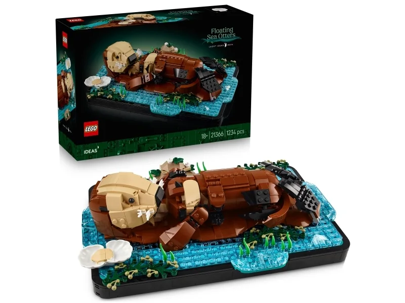 LEGO Ideas 21366 Floating Sea Otters