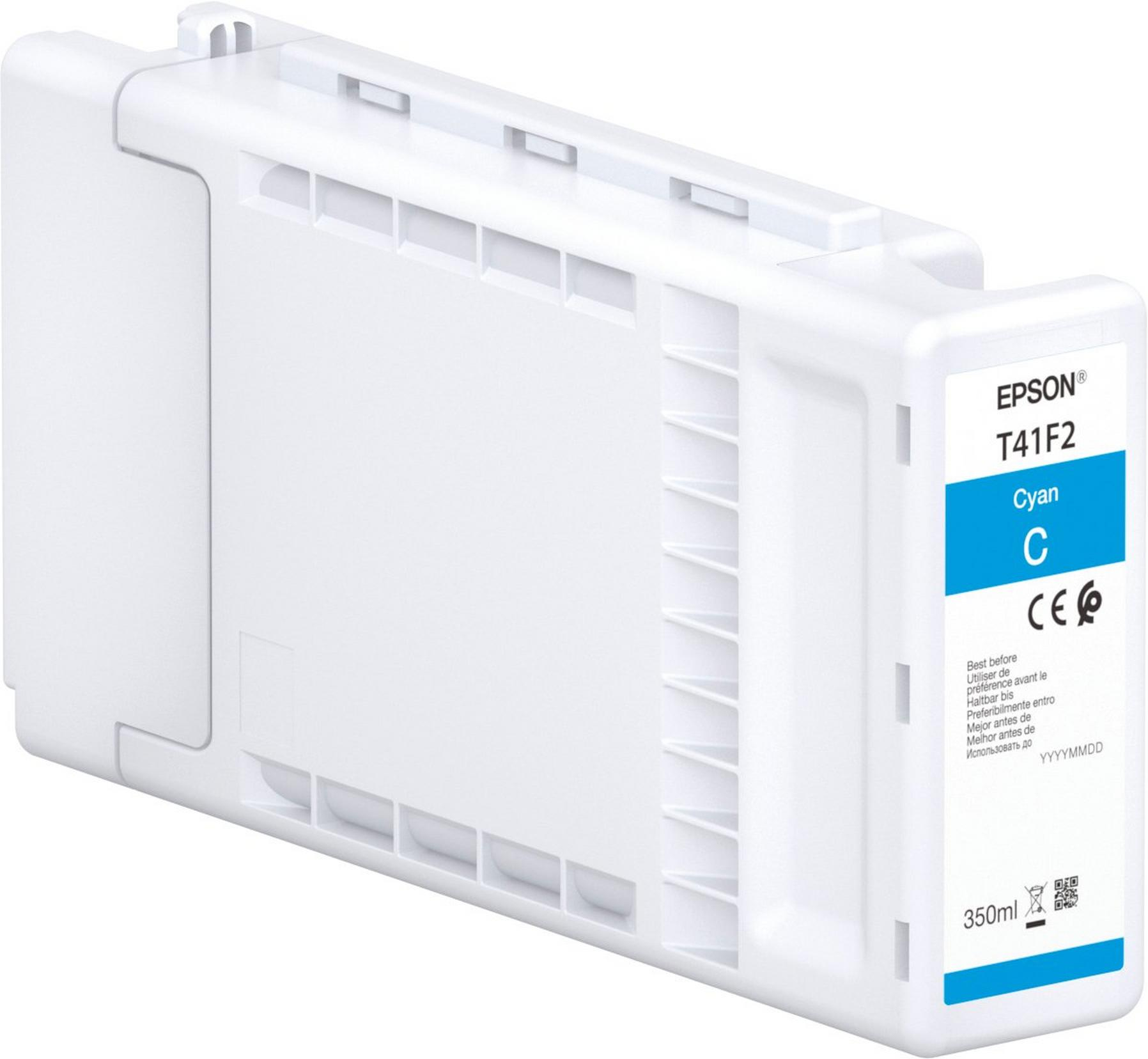 Epson UltraChrome XD2 C13T41F240-mustekasetti, 350 ml, syaaninvärinen