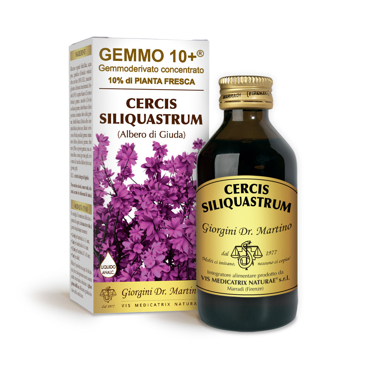 Dr Giorgini gemmo 10+ Juudaspuu 100 ml alkoholiton neste