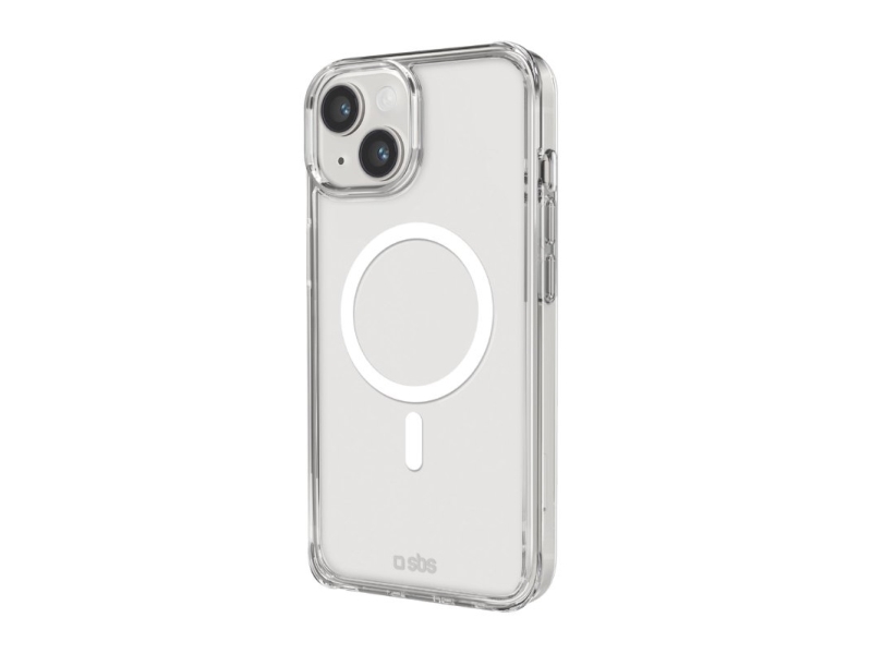 SBS Light Mag, suojakuori, Apple, iPhone 14, iPhone 13, 15,5 cm (6.1), läpinäkyvä, läpinäkyvä