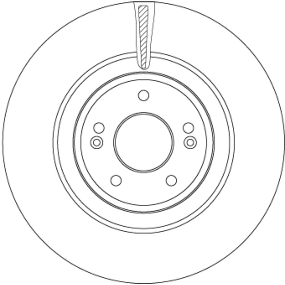 Jarrulevy TRW DF6572