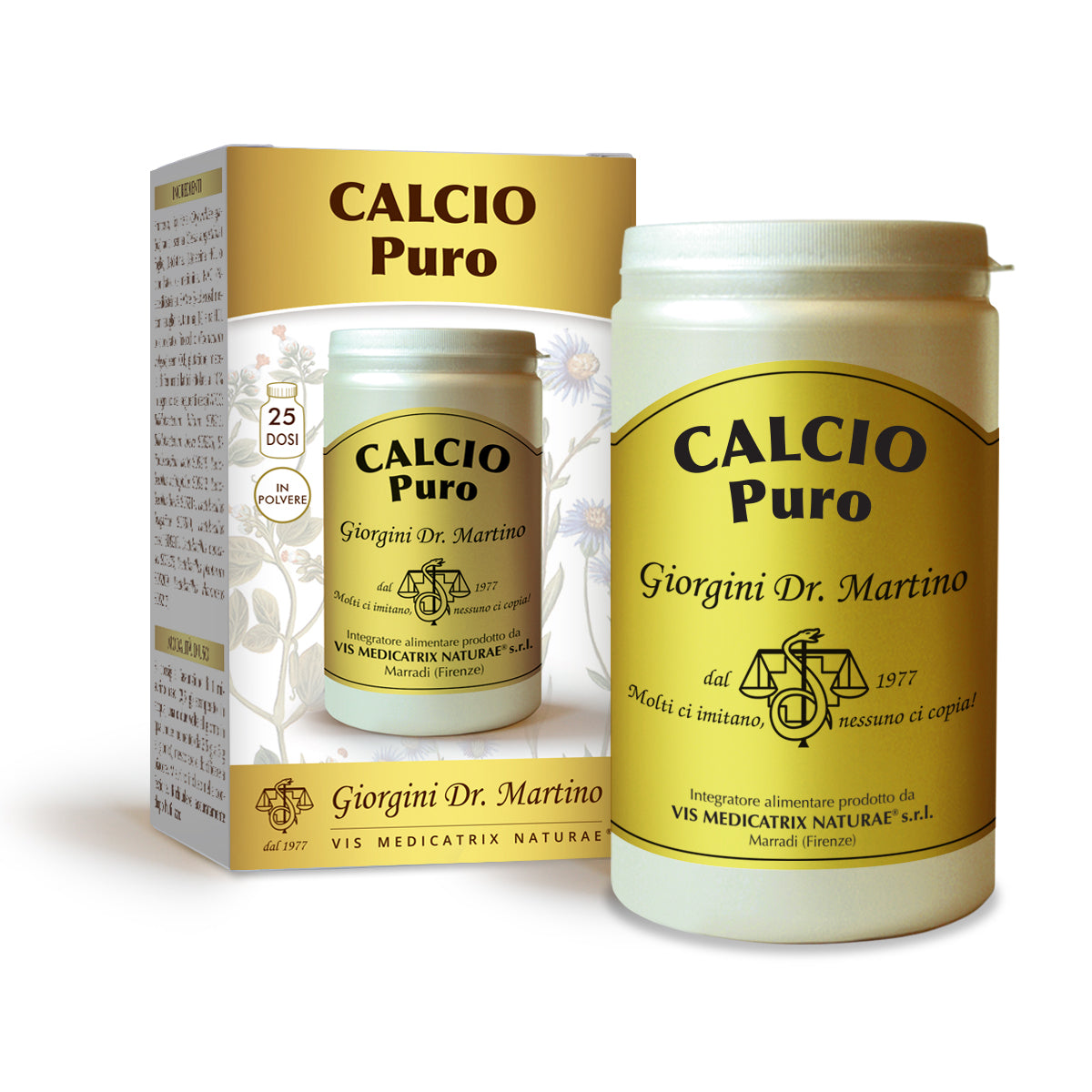 Dr Giorgini Puhdas kalsiumjauhe 150g