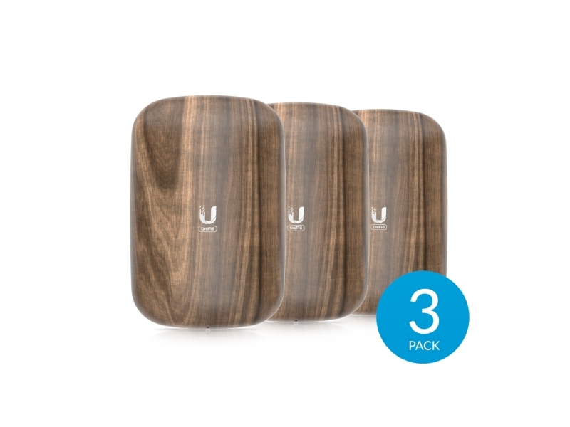 Ubiquiti UniFi U6 Extender Cover Wood (3-Pack)