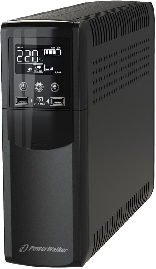 BlueWalker 10121114 - PowerWalker VI CSW - 1500VA/900W - Line Interactive UPS