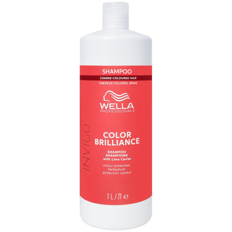 Wella Invigo Color Brilliance Shampoo - shampoo paksuille värjätyille hiuksille 1000ml