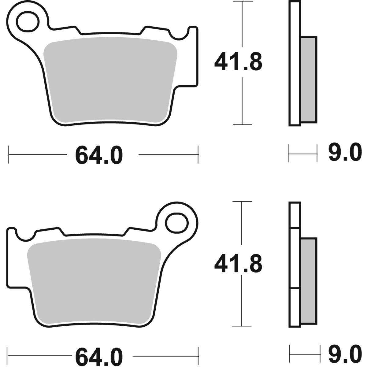 Jarrupalat, levyjarru BREMBO 07BB27CC